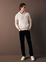 Fred Perry Tipped Overhead Hoodie - Image 2 of 9