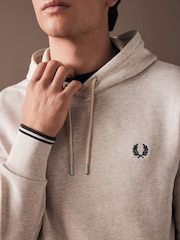 Fred Perry Tipped Overhead Hoodie - Image 7 of 9