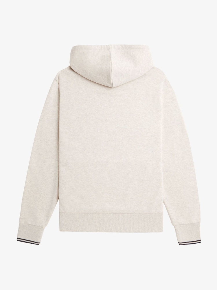 Fred Perry Tipped Overhead Hoodie - Image 9 of 9