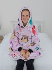 Character World Squishmallows Bright Wearable Hooded Fleece - Image 2 of 6