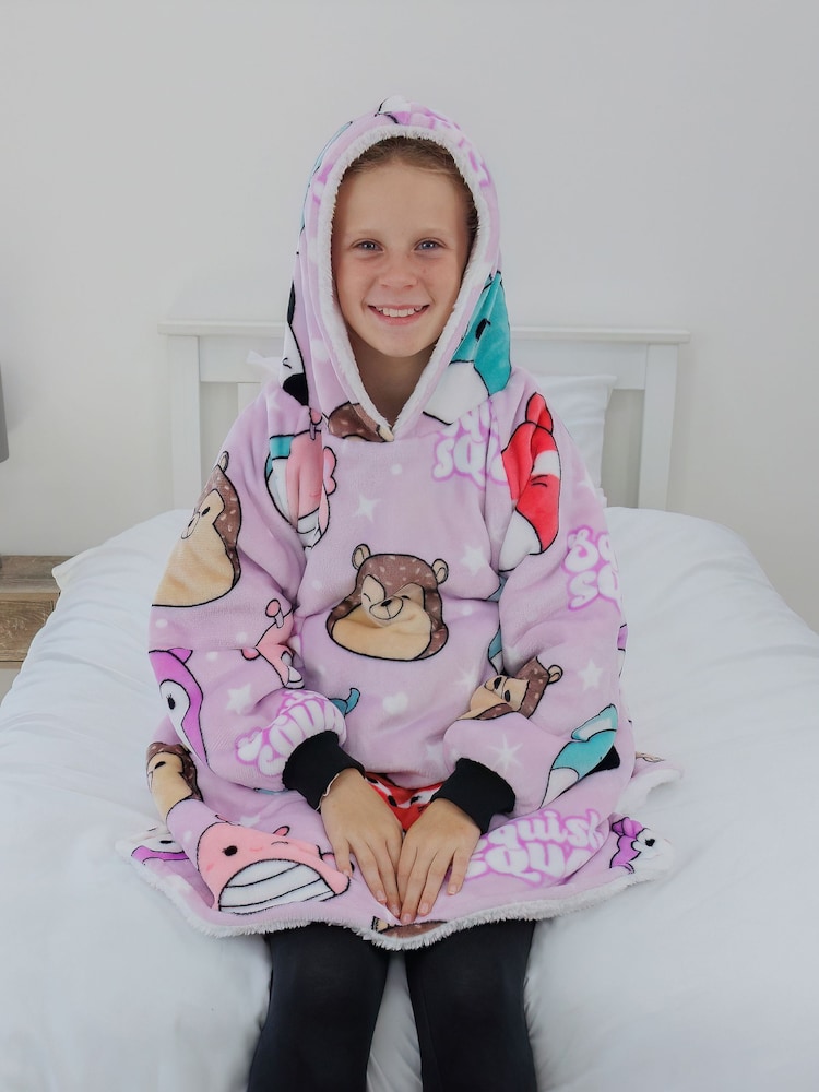 Character World Squishmallows Bright Wearable Hooded Fleece - Image 2 of 6