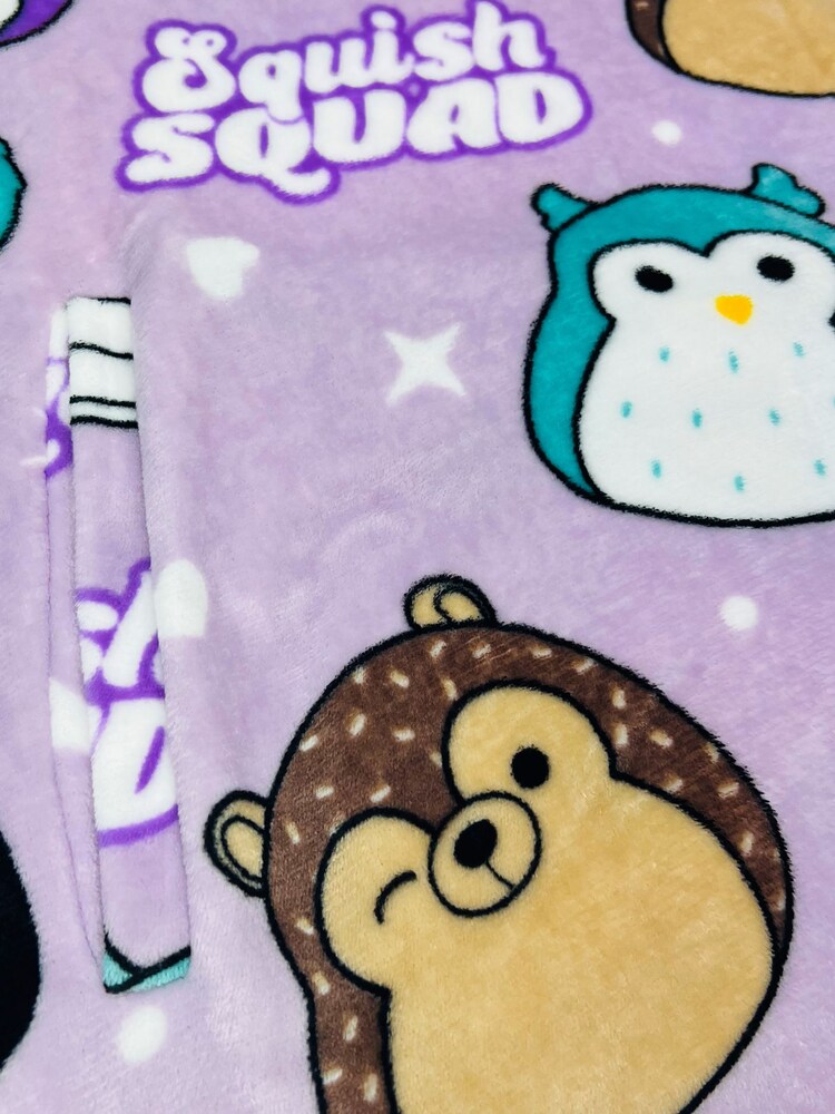 Character World Squishmallows Bright Wearable Hooded Fleece - Image 6 of 6