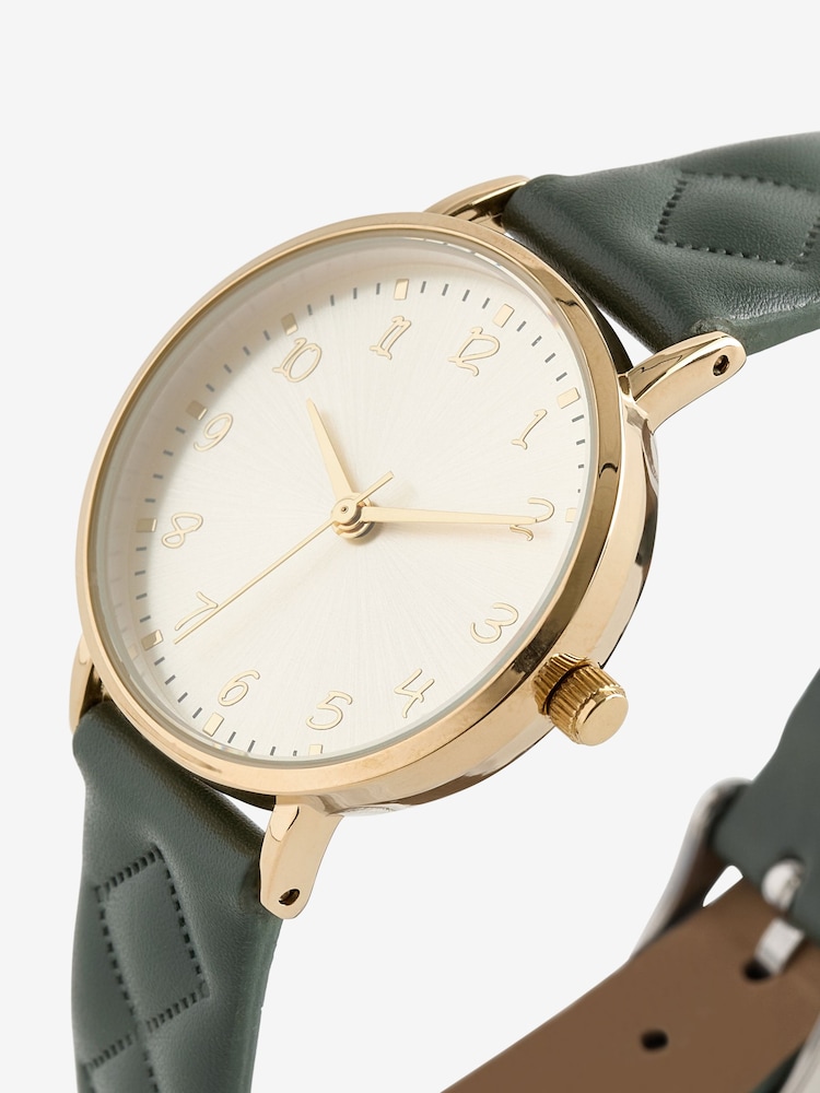 Green Simple Strap Watch - Image 4 of 4