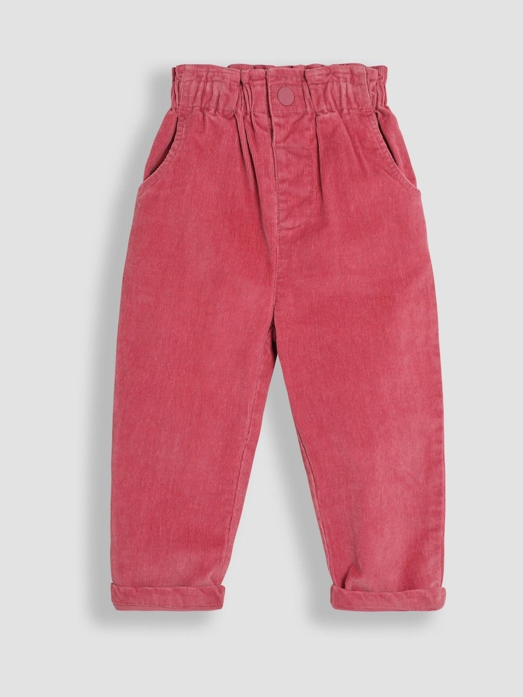 JoJo Maman Bébé Rose Cord Trousers - Image 1 of 3