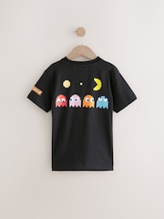 Black Official Pac-Man T-Shirt (3-16yrs) - Image 2 of 4