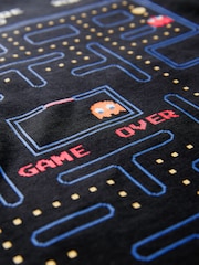 Black Official Pac-Man T-Shirt (3-16yrs) - Image 3 of 4