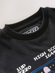 Black Official Pac-Man T-Shirt (3-16yrs) - Image 4 of 4