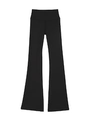 Victoria's Secret PINK Black Relay Compression Flared Leggings - Image 3 of 3