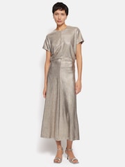 Jigsaw Maxikleid in Metallic-Optik - Bild 1 von 1