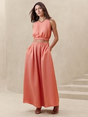 Banana Republic Pink Cropped Tank Top - Image 1 of 1