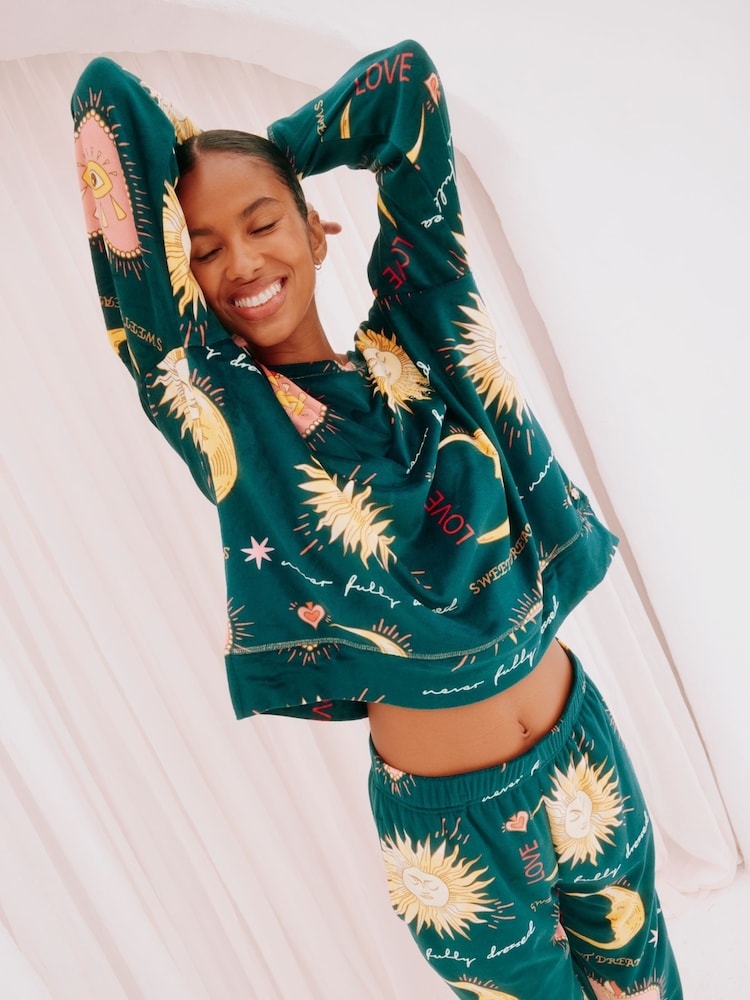 Never Fully Dressed Green Pyjamas Set - Image 1 of 6