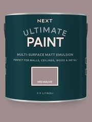 Mid Mauve Ultimate Multi-Surface 2.5L Paint - Image 2 of 5