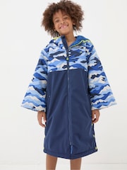 FatFace Blue Waterproof Changing Robe - Image 1 of 6