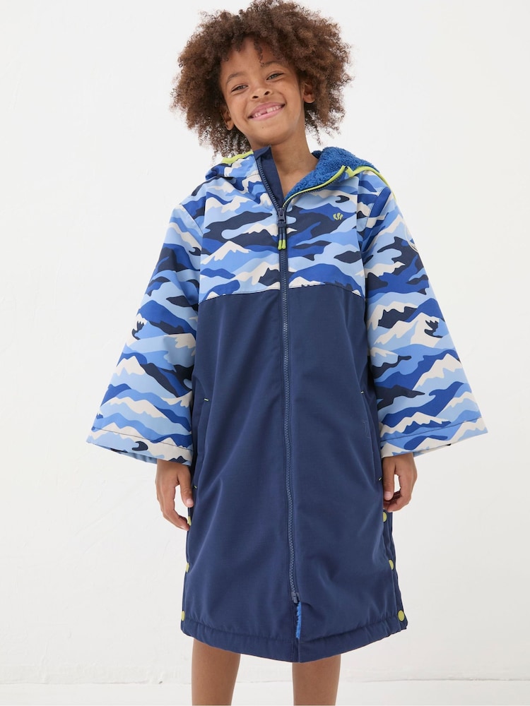 FatFace Blue Waterproof Changing Robe - Image 1 of 6