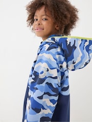 FatFace Blue Waterproof Changing Robe - Image 4 of 6