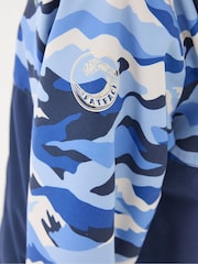 FatFace Blue Waterproof Changing Robe - Image 5 of 6