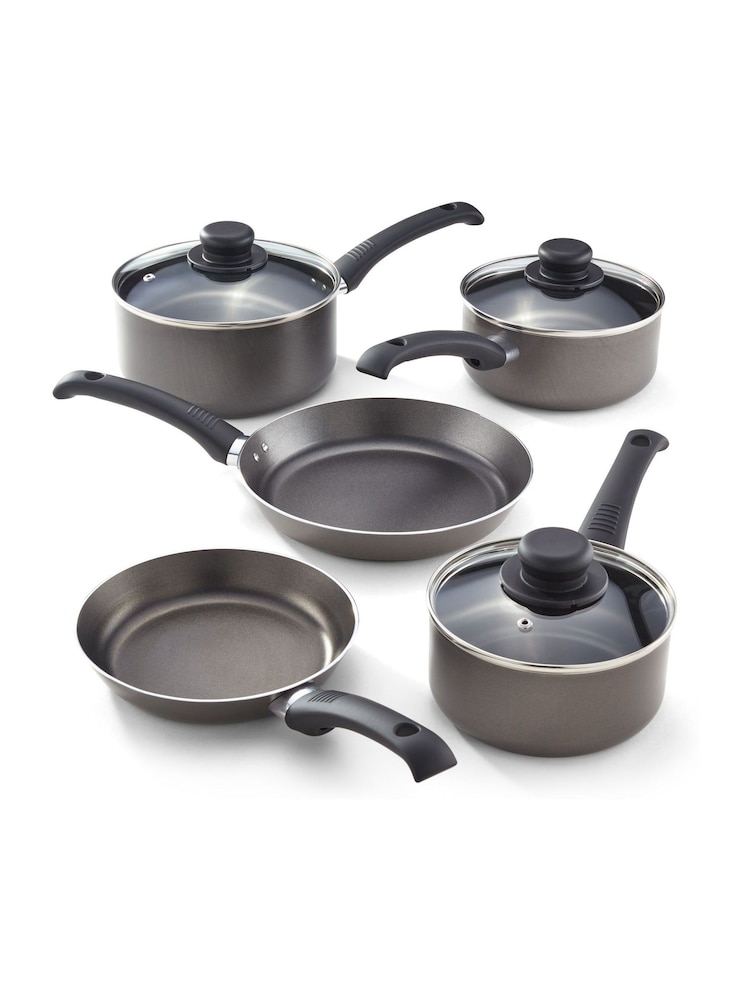 Judge Pewter Everyday 5 Piece Non-Stick Saucepan Set - Image 5 of 5