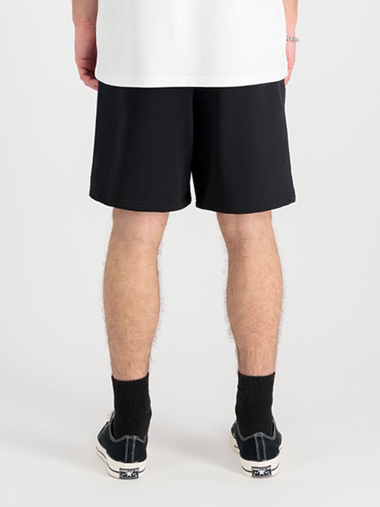Alpha Industries 100% Cotton Essentials RL Black Shorts - Image 2 of 3