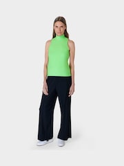 Sweaty Betty Zest Green Zest Explorer High Neck Sleeveless Top - Image 4 of 7