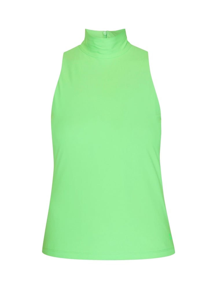 Sweaty Betty Zest Green Zest Explorer High Neck Sleeveless Top - Image 7 of 7