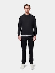 Flyers Mens Loose Fit Black Sweatshirt - Image 3 of 9