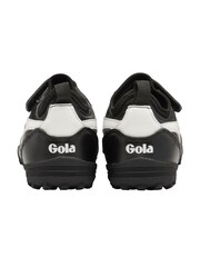 Gola Black/White Kids Ceptor Turf Microfibre Quick Fasten Football Boots - Image 3 of 5