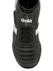 Gola Black/White Kids Ceptor Turf Microfibre Quick Fasten Football Boots - Image 4 of 5