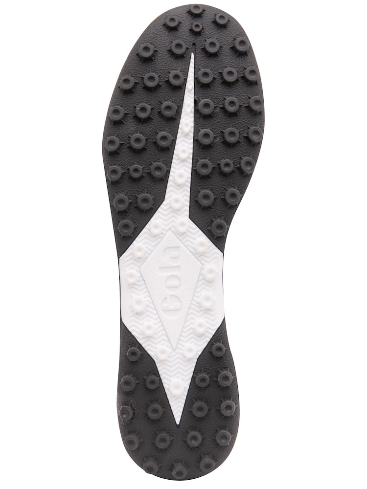 Gola Black/White Kids Ceptor Turf Microfibre Quick Fasten Football Boots - Image 5 of 5
