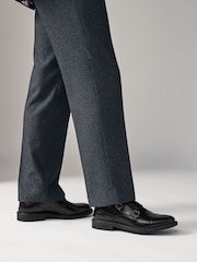 Black Double Monk Shoes - Image 6 of 6