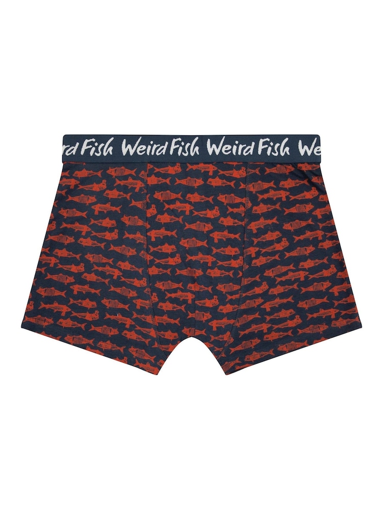 Verde - Boxeri Weird Fish Ashridge, pachet de 3 - Imaginea 2 din 4