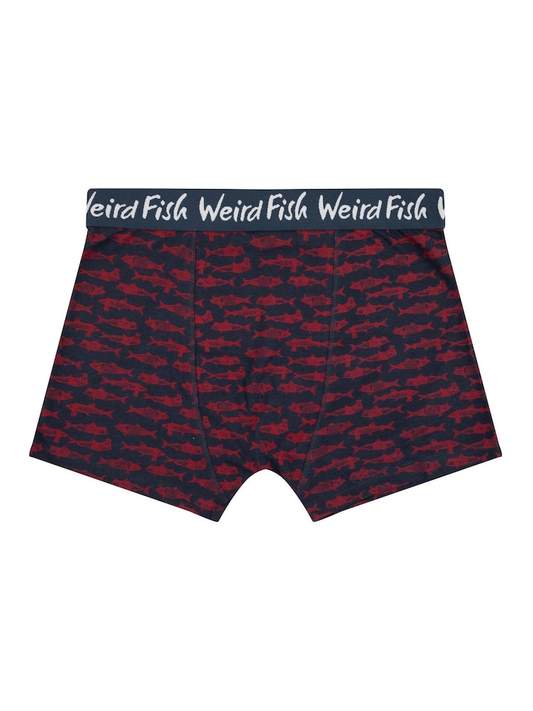 Verde - Boxeri Weird Fish Ashridge, pachet de 3 - Imaginea 4 din 4