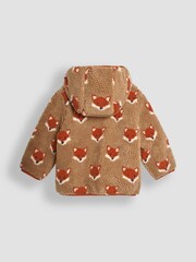 JoJo Maman Bébé Brown Fox Printed Fleece - Image 2 of 3