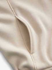 Haferflocken - Kuscheliger, mit Fleece gefütterter Longline-Hoodie mit schwerer Materialqualität - Bild 11 von 11