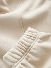 Haferflocken - Kuscheliger, mit Fleece gefütterter Longline-Hoodie mit schwerer Materialqualität - Bild 8 von 11