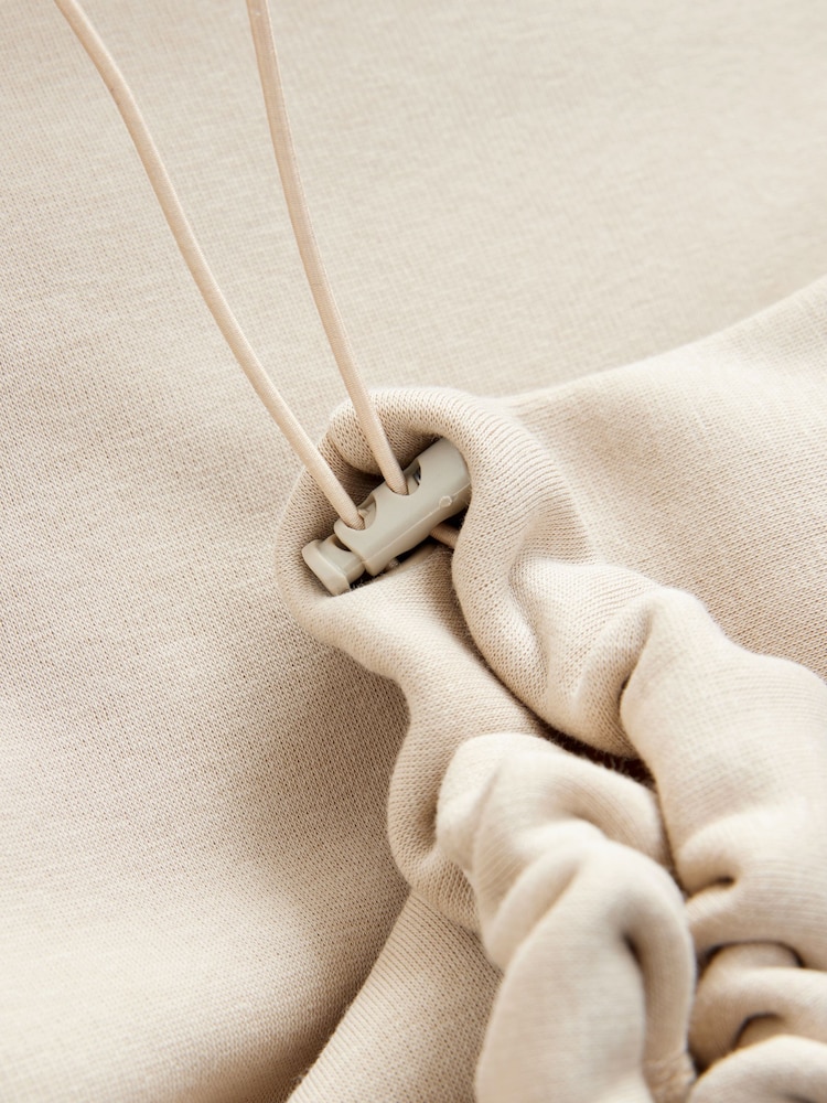 bouillie d'avoine - Sweat-shirt long à capuche Soft Touch Cosy Lined Fleece Heavyweight - Image 9 of 11
