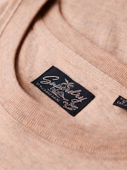 SUPERDRY Orange SUPERDRY Outdoor Stripe Relaxed T-Shirt - Image 6 of 7