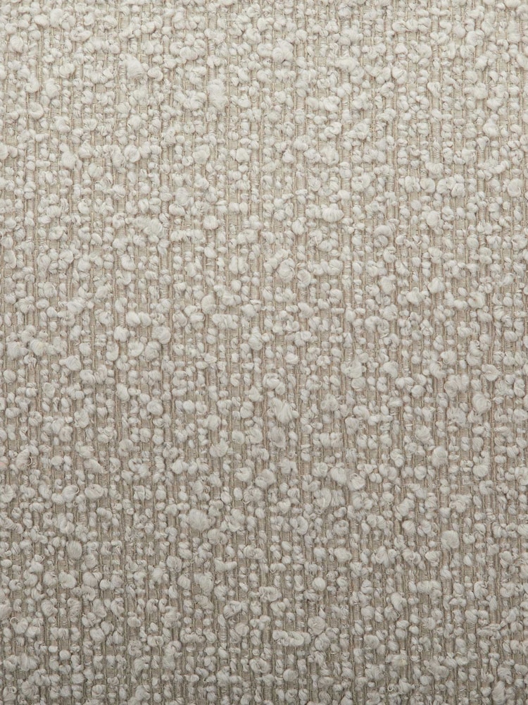 Barker and Stonehouse Brown Larkin Boucle Ottoman Footstool - Image 6 of 6