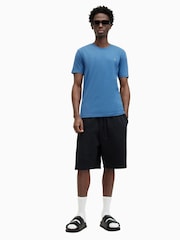 AllSaints Blue Brace Short Sleeve Crew Neck T-Shirt - Image 3 of 5