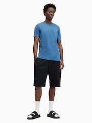 AllSaints Blue Brace Short Sleeve Crew Neck T-Shirt - Image 4 of 5