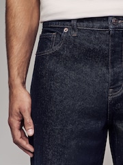 Blue Rinse Relaxed Fit Vintage Wash Denim Jeans - Image 5 of 10
