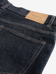 Blue Rinse Relaxed Fit Vintage Wash Denim Jeans - Image 9 of 10