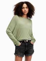 AllSaints Green Rita Francesco T-Shirt - Image 1 of 6