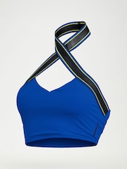 Speedo Blue Womens Quick Drying Halter Neck Bikini Top - Image 6 of 6