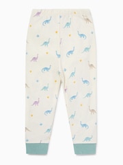 MORI Cream Organic Cotton & Bamboo Long Sleeve Pyjamas - Image 6 of 7