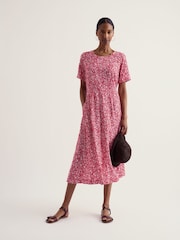 Seasalt Cornwall Pink Tilly Dress - Image 1 of 5