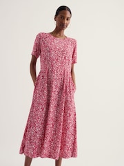 Seasalt Cornwall Pink Tilly Dress - Image 3 of 5