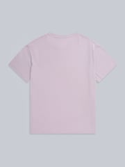 Animal Light Purple Womens Leena Boxy 100% Cotton T-Shirt - Image 6 of 7