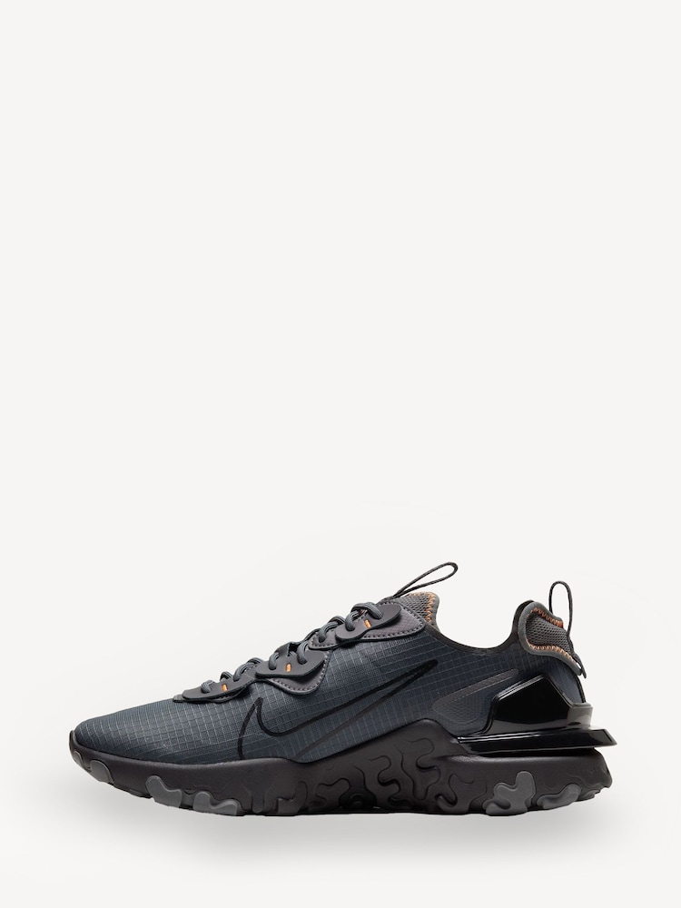 Nike Black React Vision Trainers - Image 2 of 8