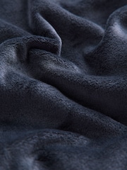Laura Ashley Navy Velour Robe - Image 11 of 11