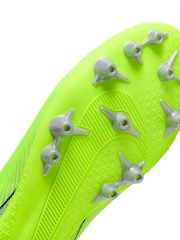 Nike Volt/Black Adults Zoom Mercurial Vapor 16 Academy Artificial Ground Football Boots - Image 9 of 9